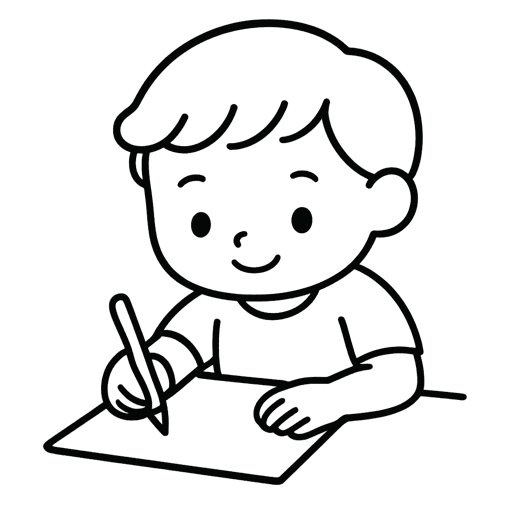 Child Writing